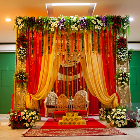 Mandap backdrop